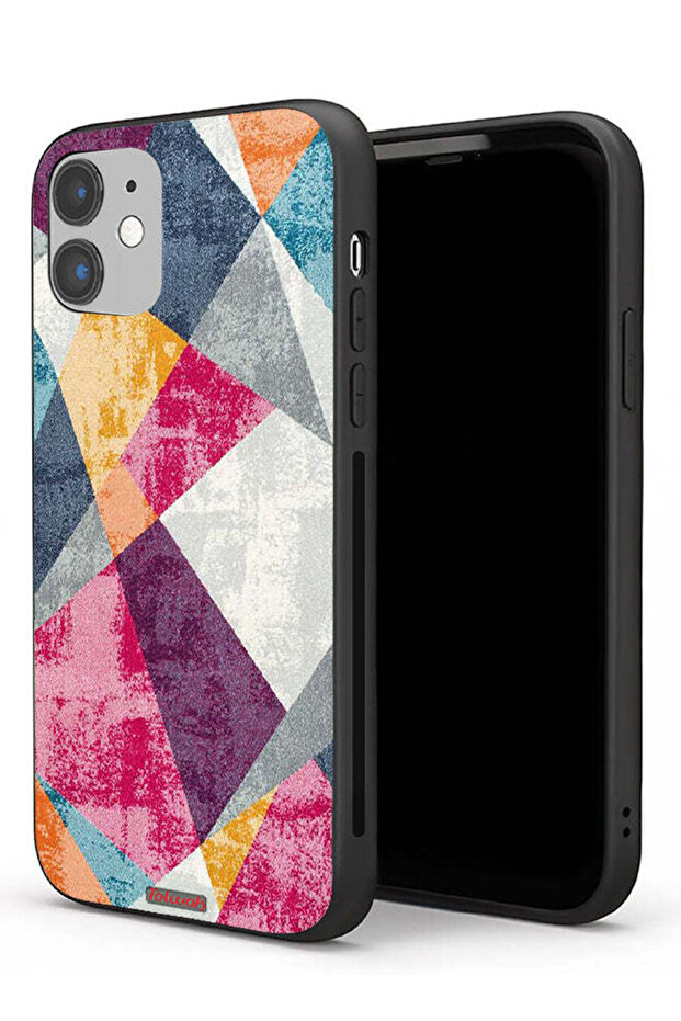 غطاء حماية لجهاز Apple iPhone 11 بنمط طلاء - 1