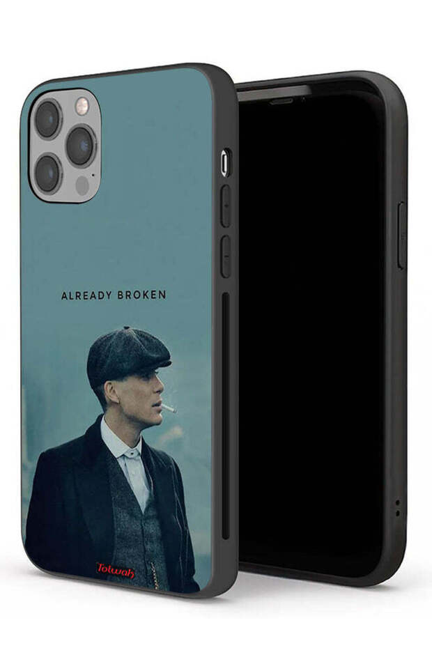 جراب حماية لجهاز Apple iPhone 12 Pro Max مكسور بالفعل