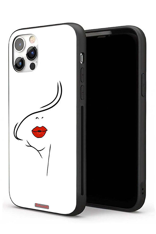 جراب حماية لجهاز Apple iPhone 11 Pro Max بتصميم وجه فتاة