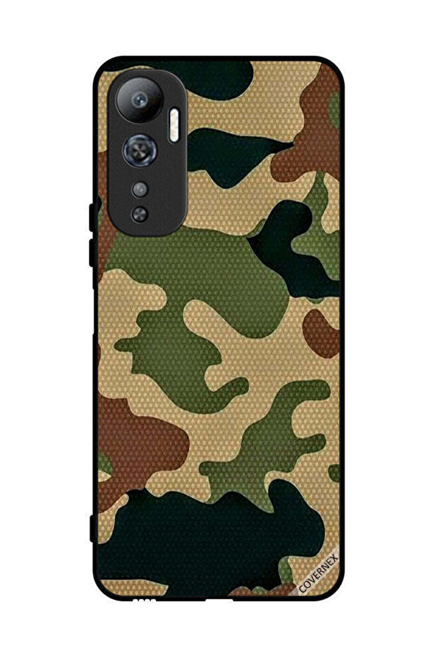 غطاء حماية لهاتف Infinix Hot 20 بتصميم مموه