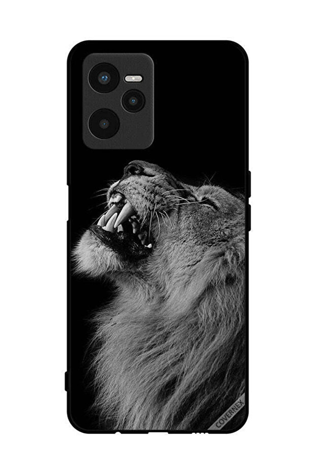 غطاء حماية لهاتف Realme C35 الأسد المبهج