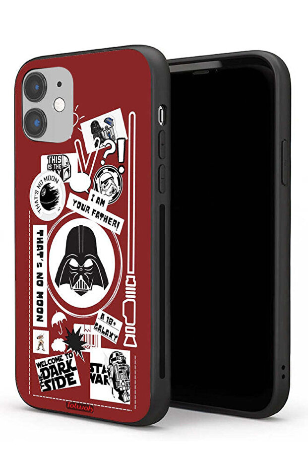 Apple iPhone 11 Protective Case Welcome To The Dark Side Sticker