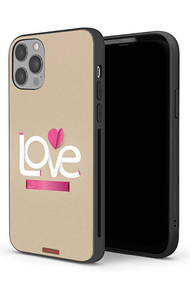 جراب حماية لجهاز Apple iPhone 12 Pro Max Love Art