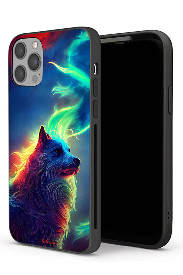 غطاء حماية لجهاز ابل ايفون 12 برو ماكس - وولف - 1