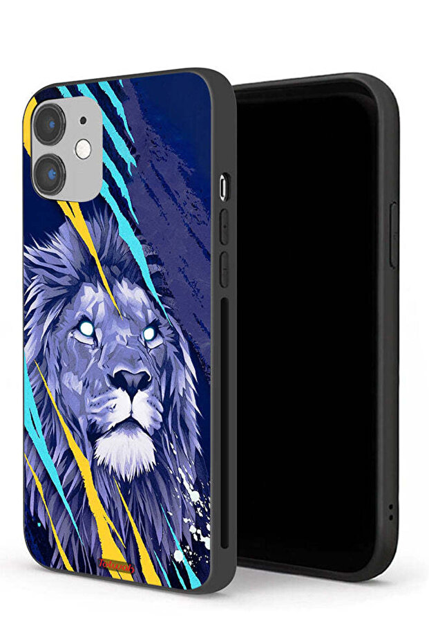 جراب حماية لجهاز Apple iPhone 12 الأسد الملك