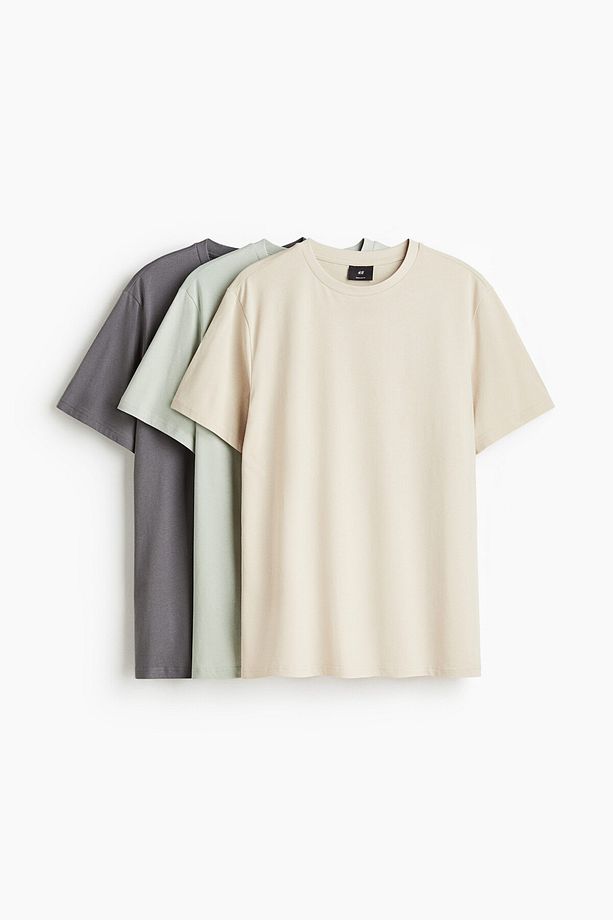 3'lü Regular Fit Tişört - 1