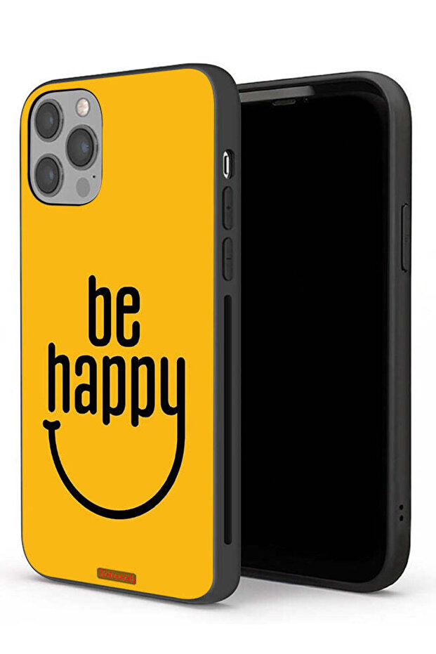 جراب حماية لجهاز Apple iPhone 12 Pro Max كن سعيدًا
