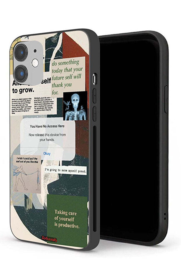 جراب حماية لجهاز Apple iPhone 12 اسمح لنفسك بالنمو