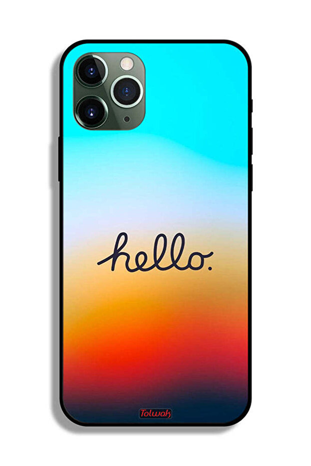 Apple iPhone 11 Pro Max Protective Case Hello - 2