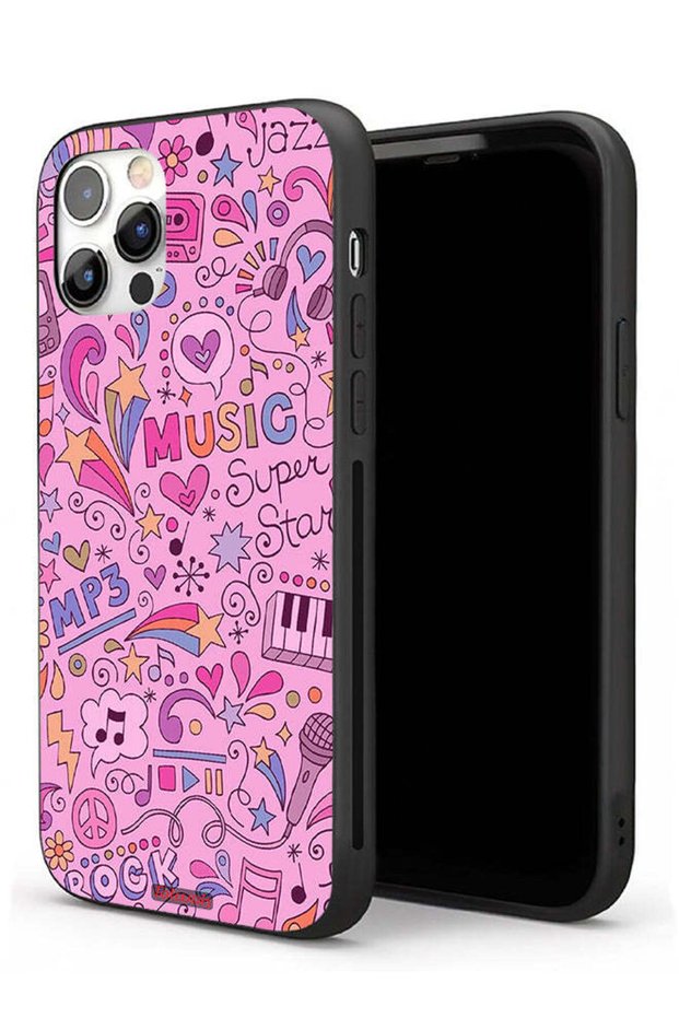 غطاء حماية لجهاز Apple iPhone 11 Pro Max مع علامات موسيقية