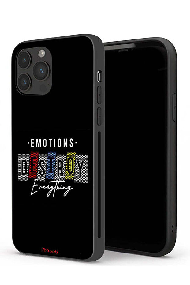 جراب حماية لجهاز Apple iPhone 13 Pro - العواطف تدمر كل شيء