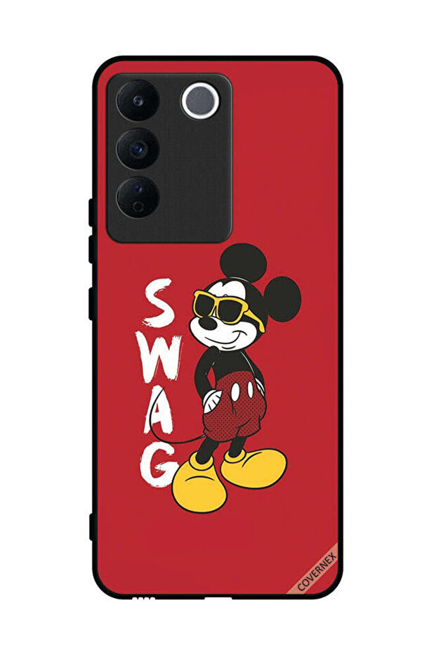 غطاء حماية لهاتف Vivo V27e Swag Mickey Mouse