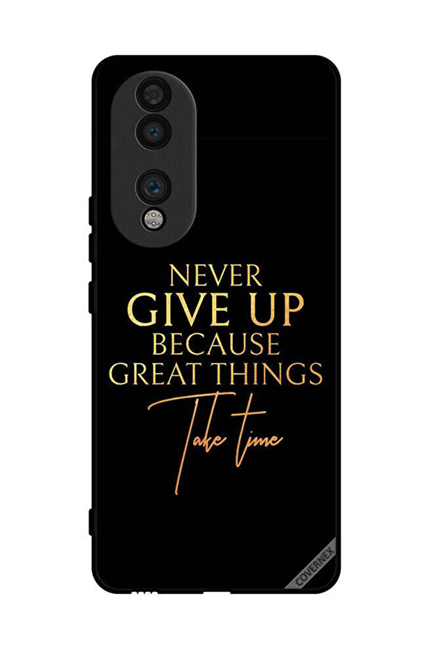 غطاء حماية لهاتف Honor 70 - لا تستسلم أبدًا