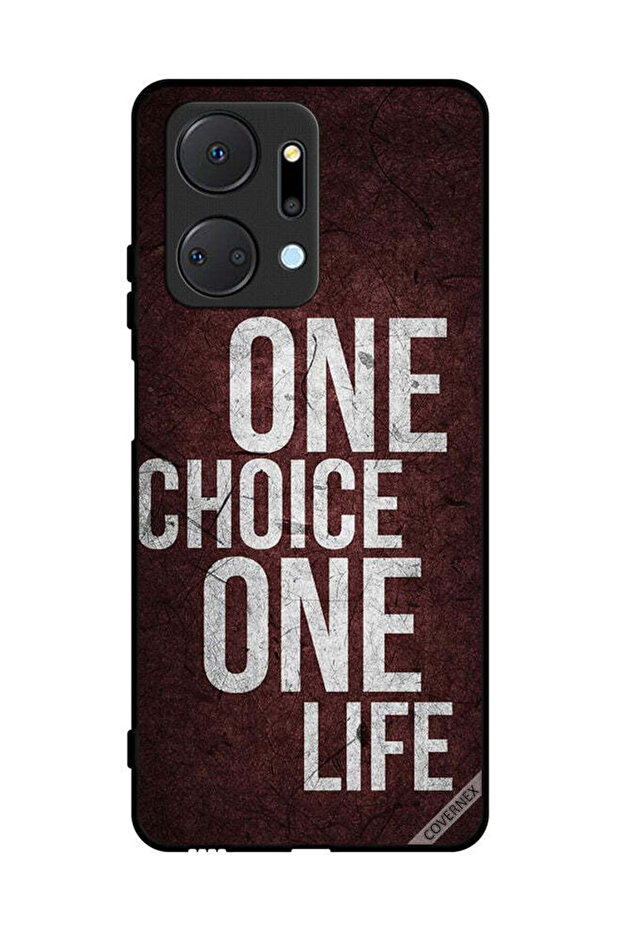 غطاء حماية لهاتف Honor X7a One Choice One Life