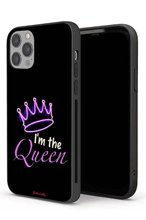 جراب حماية لجهاز Apple iPhone 12 Pro أنا الملكة