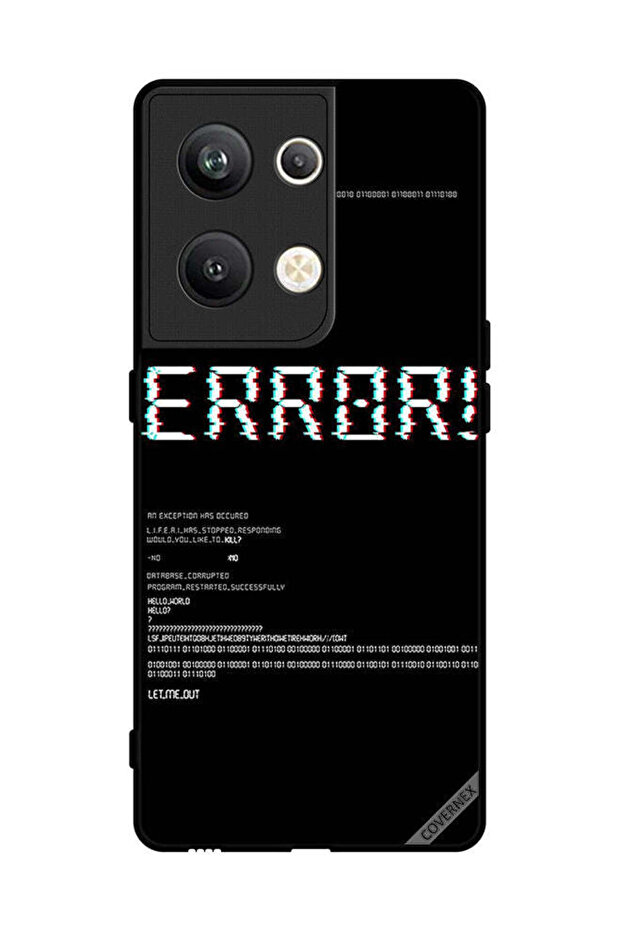 غطاء حماية لهاتف Oppo Reno 9 Pro Plus مع خلفية خطأ 404