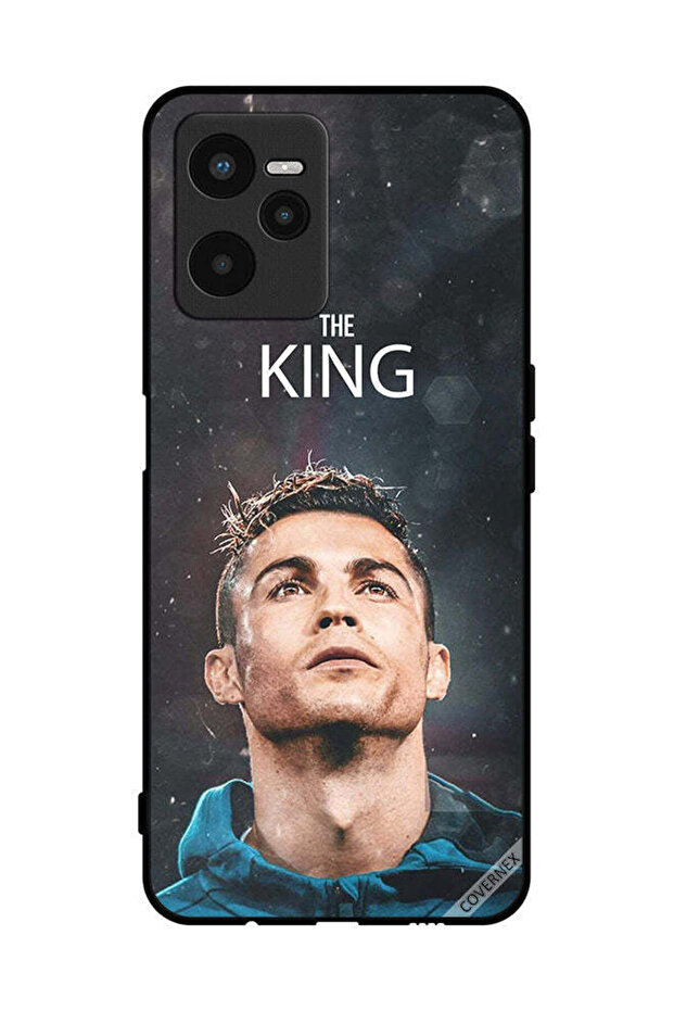 غطاء حماية لهاتف Realme C35 رونالدو الملك