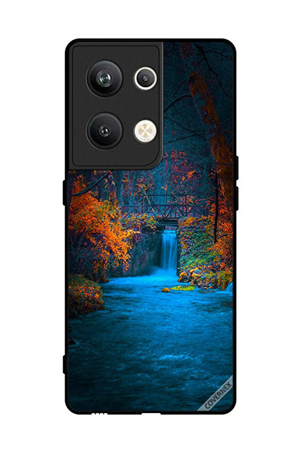 غطاء حماية لهاتف Oppo Reno 9 Pro Plus بتصميم شلال