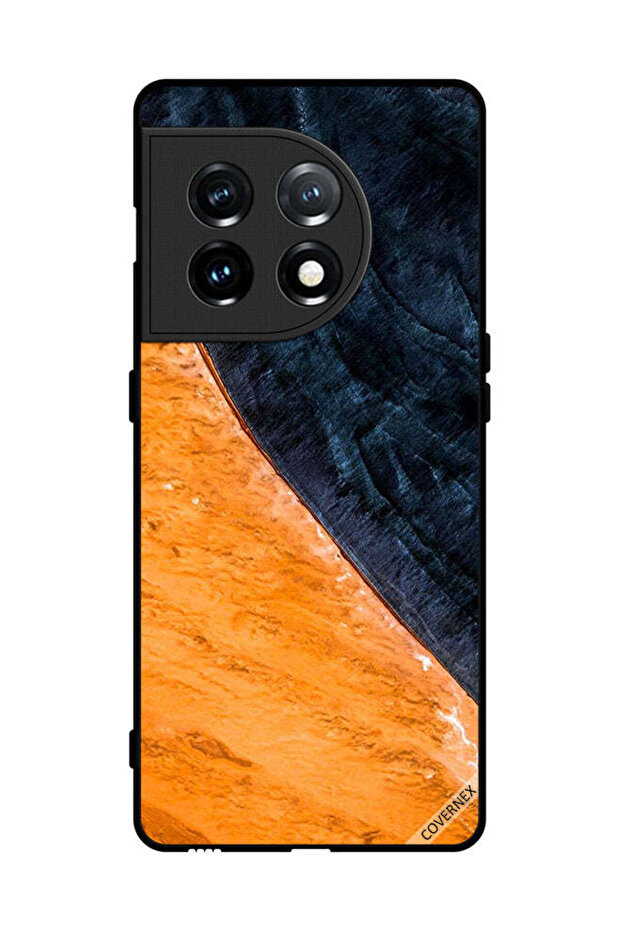 غطاء حماية لهاتف OnePlus 11 بنمط طلاء - 1