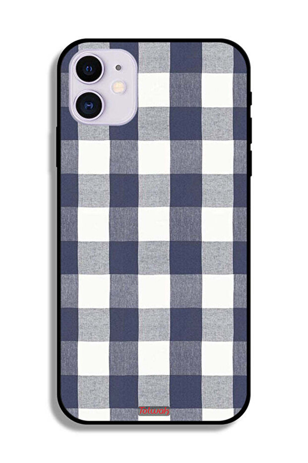 غطاء حماية من القماش بنقشة قماشية لهاتف Apple iPhone 11 - 2