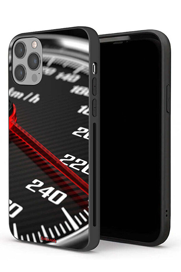جراب حماية لجهاز Apple iPhone 12 Pro Max - عداد السرعة