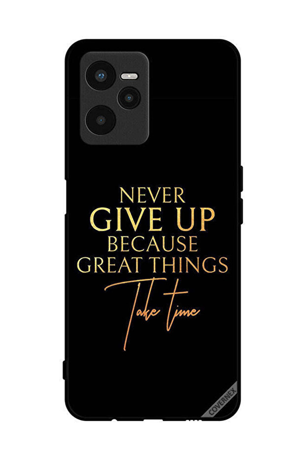 غطاء حماية لهاتف Realme C35 لا تستسلم أبدًا