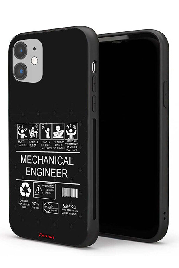 Apple iPhone 11 Protective Case Mechanical Engineer Sticker
