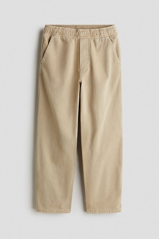 Pamuklu Gabardin Jogger Pantolon - 1