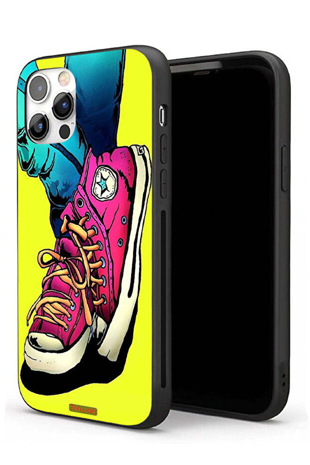 جراب حماية من القماش بتصميم حذاء فني لهاتف Apple iPhone 11 Pro Max