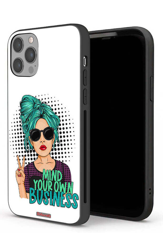 جراب حماية لجهاز Apple iPhone 12 Pro Max - اهتم بشؤونك الخاصة