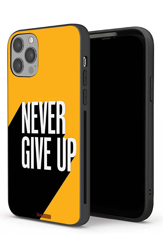 جراب حماية لجهاز Apple iPhone 12 Pro Max - لا تستسلم أبدًا