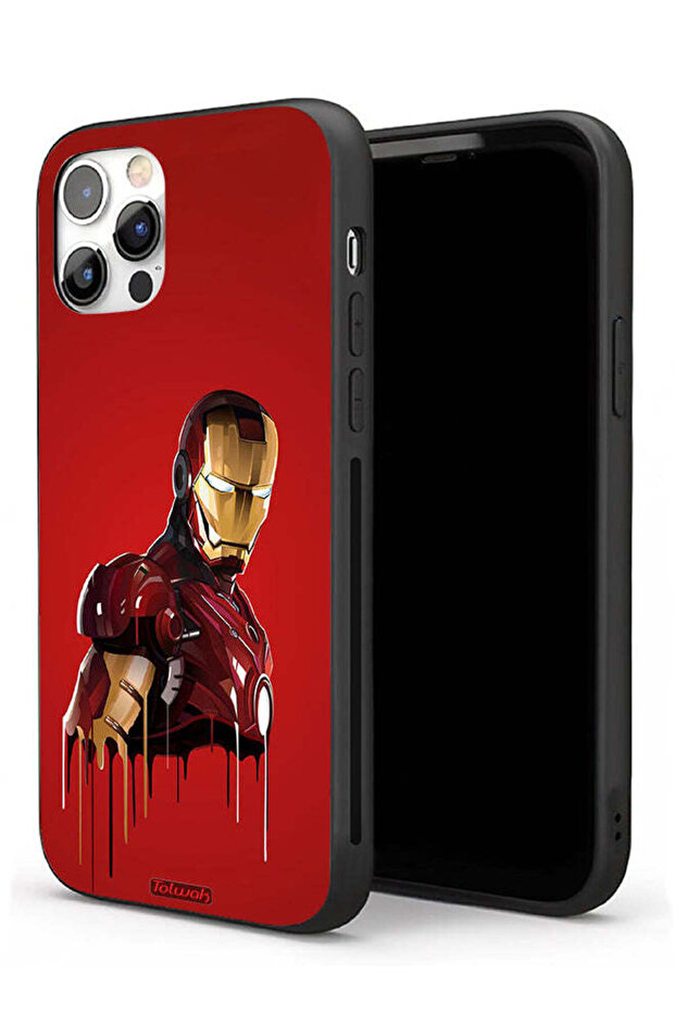 جراب حماية لجهاز Apple iPhone 11 Pro Max برسومات الرجل الحديدي