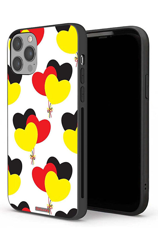 جراب حماية لجهاز Apple iPhone 12 Pro Max Three Hearts Bunch