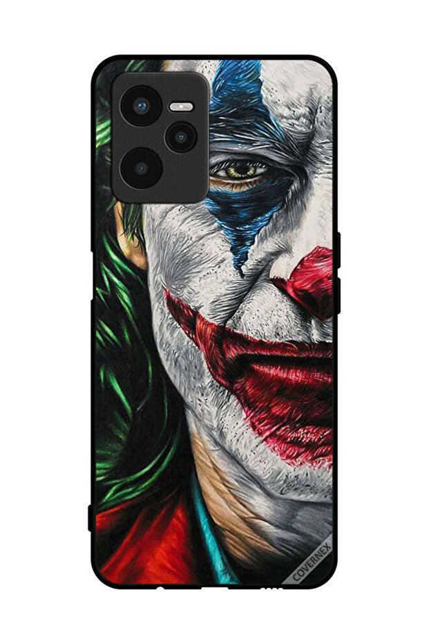 غطاء حماية لهاتف Realme C35 Serious Half Face