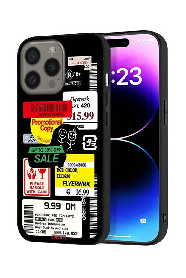 ملصق ترويجي لغطاء حماية لجهاز Apple iPhone 15 Pro