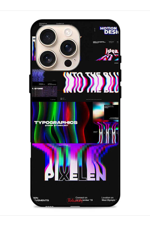 غطاء حماية لجهاز Apple iPhone 16 Pro بتصميم متحرك