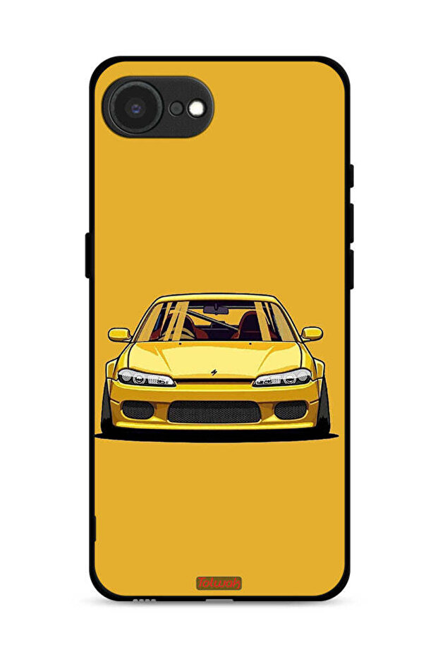 غطاء حماية لهاتف Apple iPhone 16e بتصميم سيارة فنية