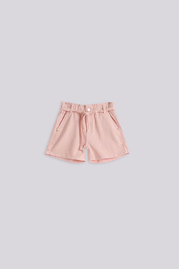 BG Store Kız Çocuk Pembe Şort - 1