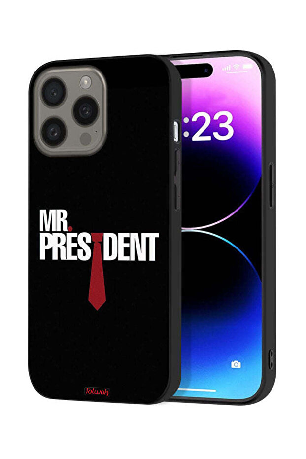 غطاء حماية لجهاز Apple iPhone 15 Pro Max من Mr President