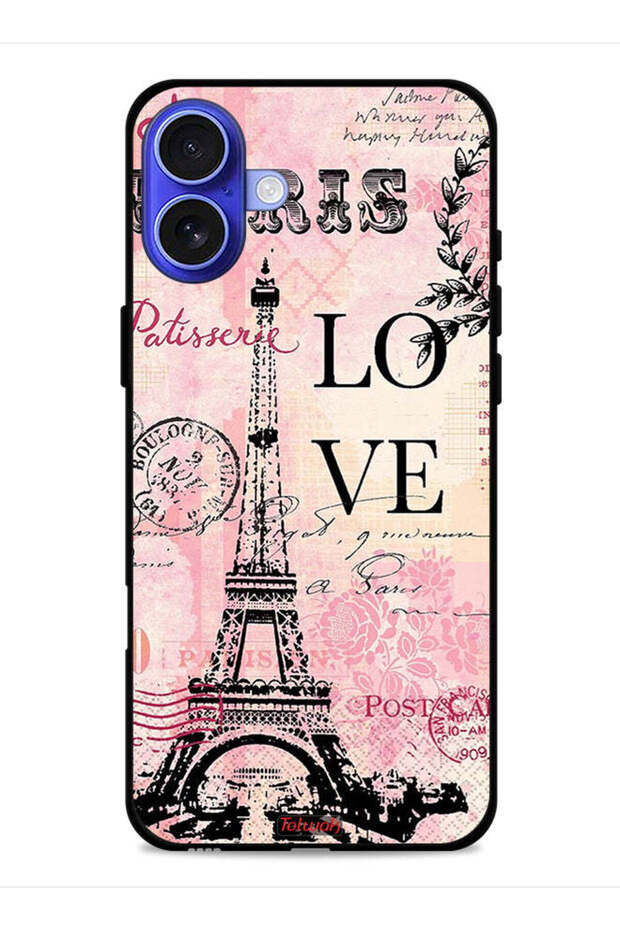 غطاء حماية لجهاز Apple iPhone 16 Plus من Paris Love