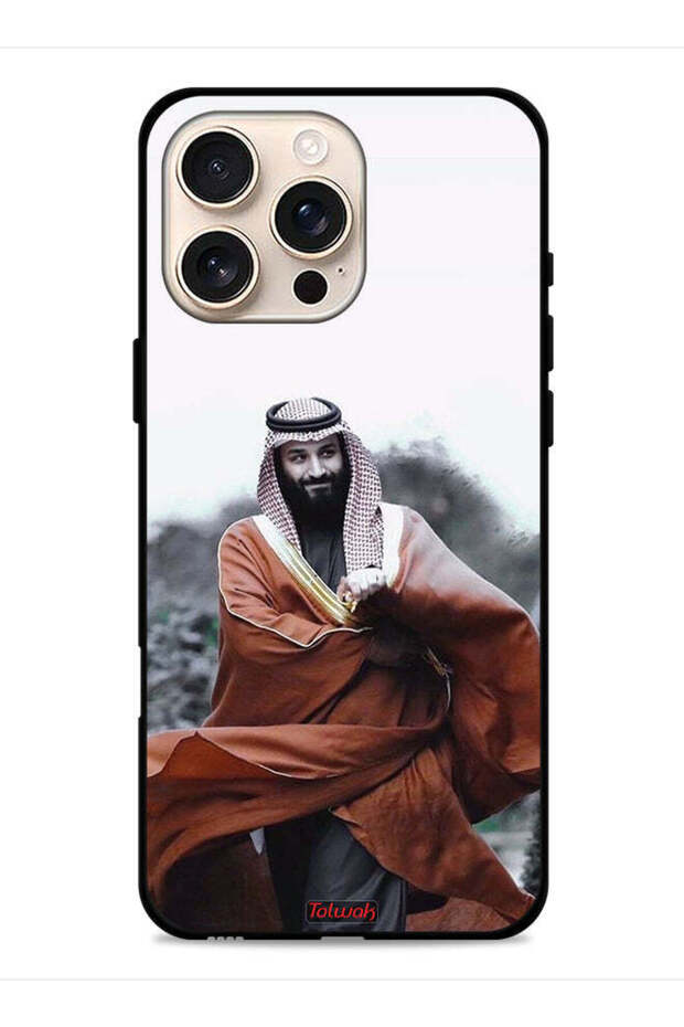 غطاء حماية لجهاز آيفون 16 برو ماكس من آبل، محمد بن سلمان بن عبد العزيز