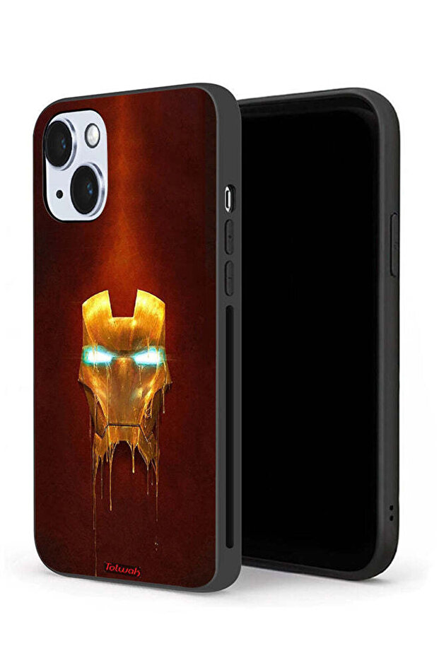 جراب حماية لجهاز Apple iPhone 14 Plus من Iron Man Marvel Comics