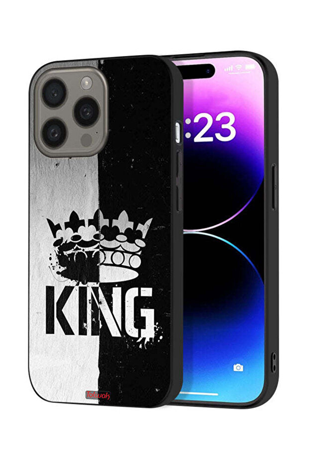 غطاء حماية لجهاز Apple iPhone 15 Pro Max King Vintage