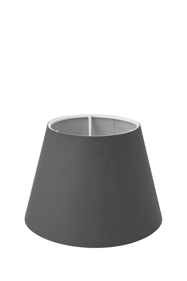 Antrasit Abajur Başlığı 22cm - 2