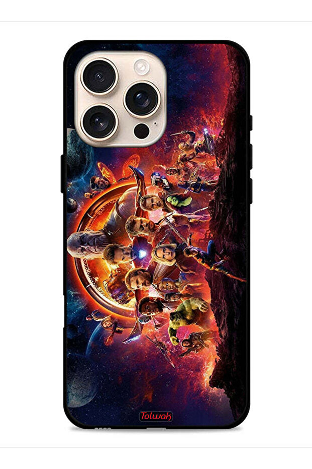 غطاء حماية لجهاز Apple iPhone 16 Pro Max من Avengers