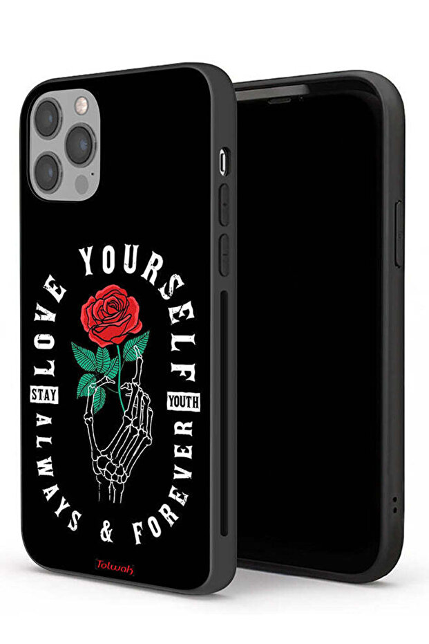 جراب حماية لجهاز Apple iPhone 12 Pro Max - أحب نفسك دائمًا