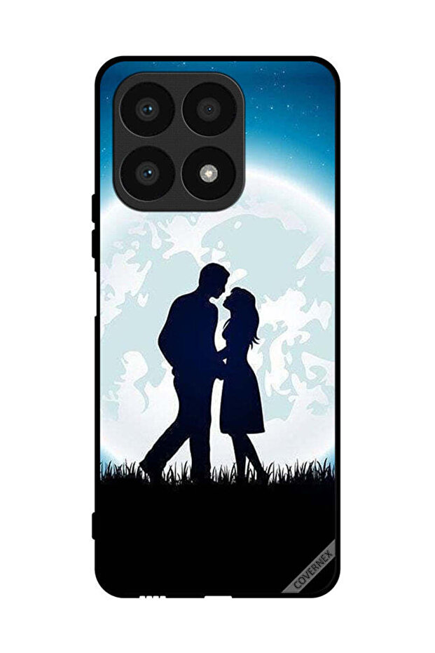 غطاء حماية لهاتف Honor X8a Love Moon