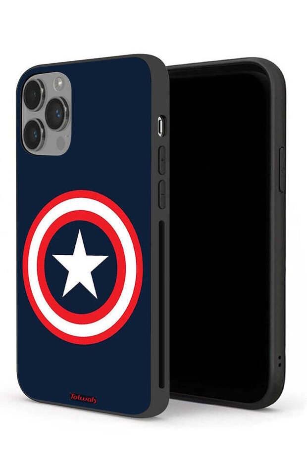 جراب حماية لجهاز Apple iPhone 14 Pro Max كابتن أمريكا