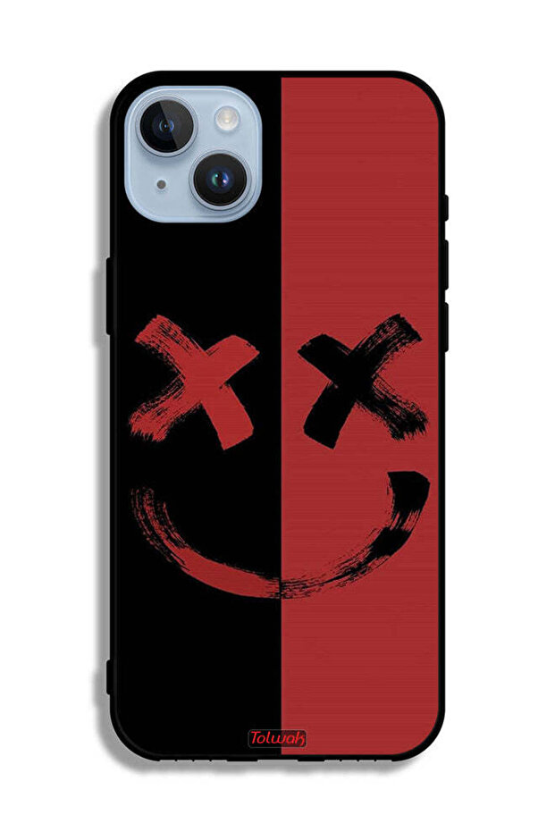 Apple iPhone 14 Plus Protective Case Marshmallow Art Pattern - 2