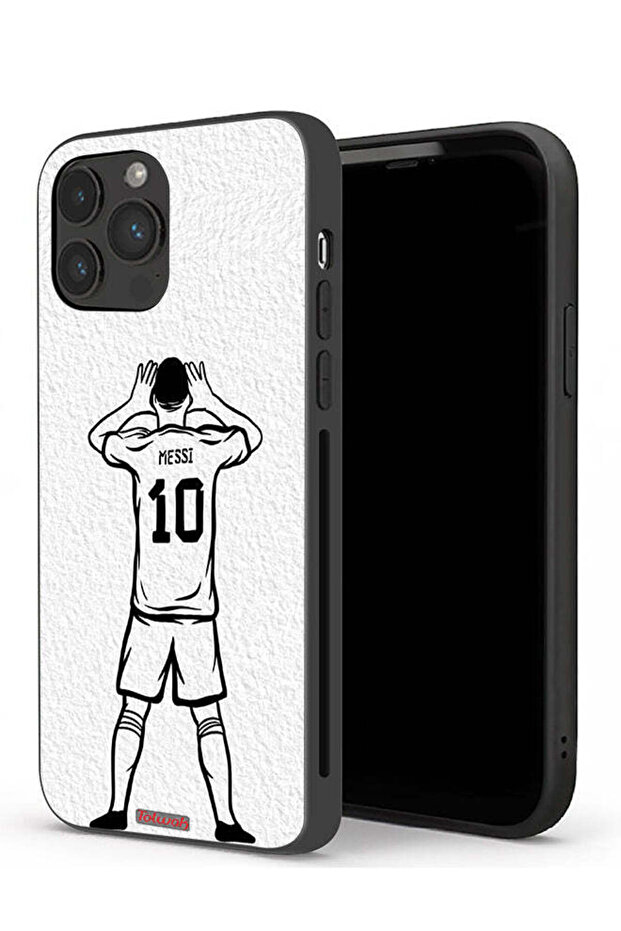 جراب حماية لجهاز Apple iPhone 13 Pro بتصميم ميسي سكيتش